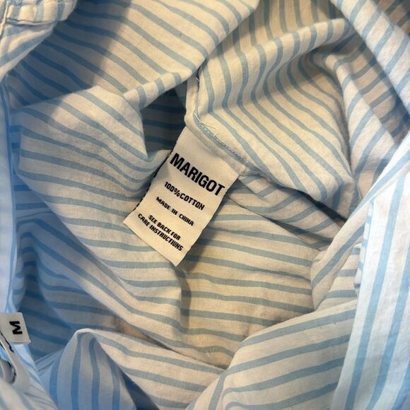 Women’s Marigot Amboise Nightshirt | Medium | Sky Stripe - Picture 6 of 9